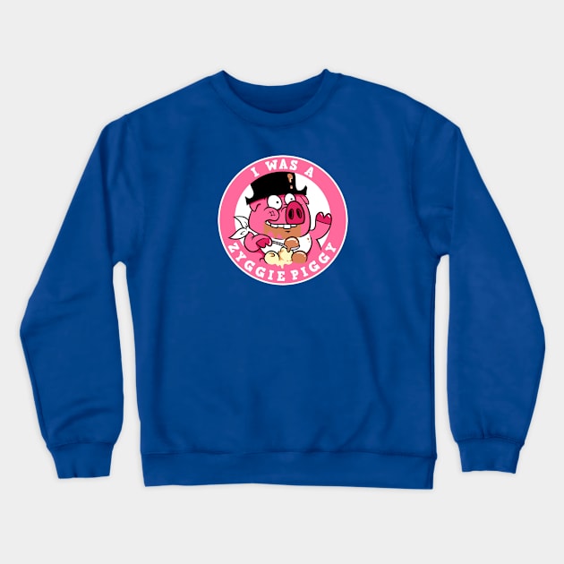 Zyggie Piggy Crewneck Sweatshirt by wloem